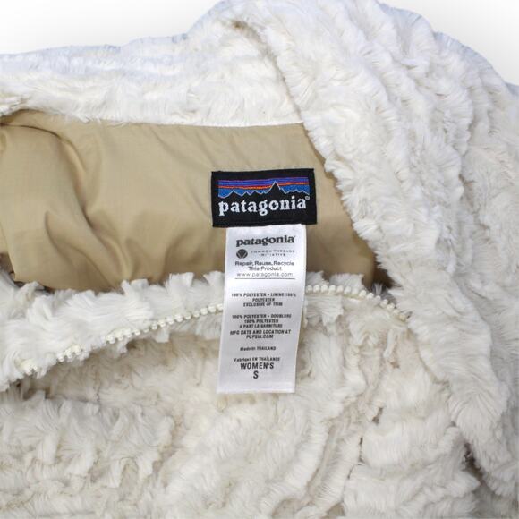 Patagonia Women's Pelage Jacket Small Pearl 28230 Apres EVEN SOFTER THAN FLEECE! - Picture 6 of 16